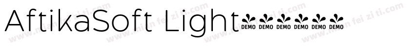 AftikaSoft Light字体转换